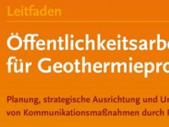 Titelbild Leitfaden PR-Leitfaden für Geothermieprojekte von Enerchange